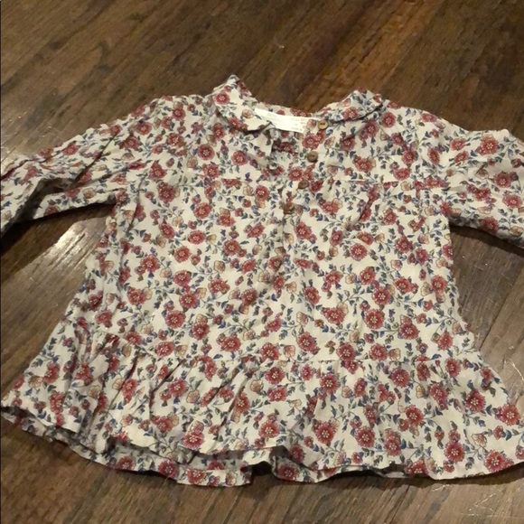 Zara Other - Zara baby girl 12/18 month beautiful blouse 🌺